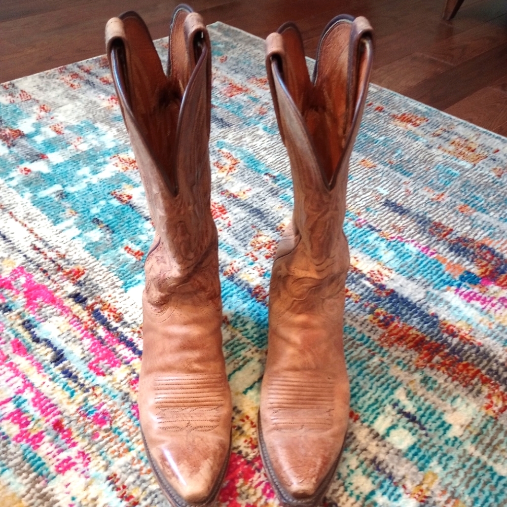 Women's 1883 Lucchese Leather Boots